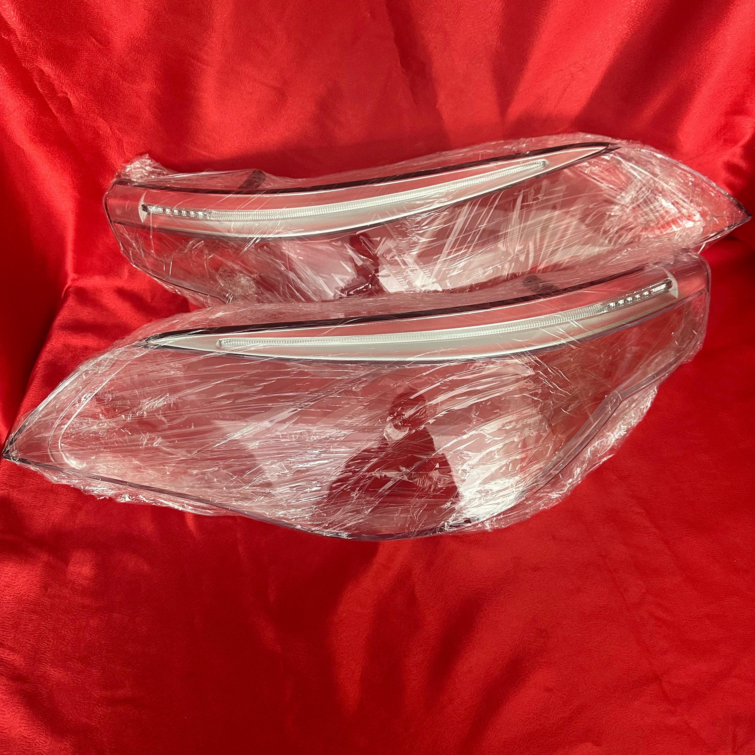 L BMW E60 08-12 KAŞLI FAR CAMI SOL