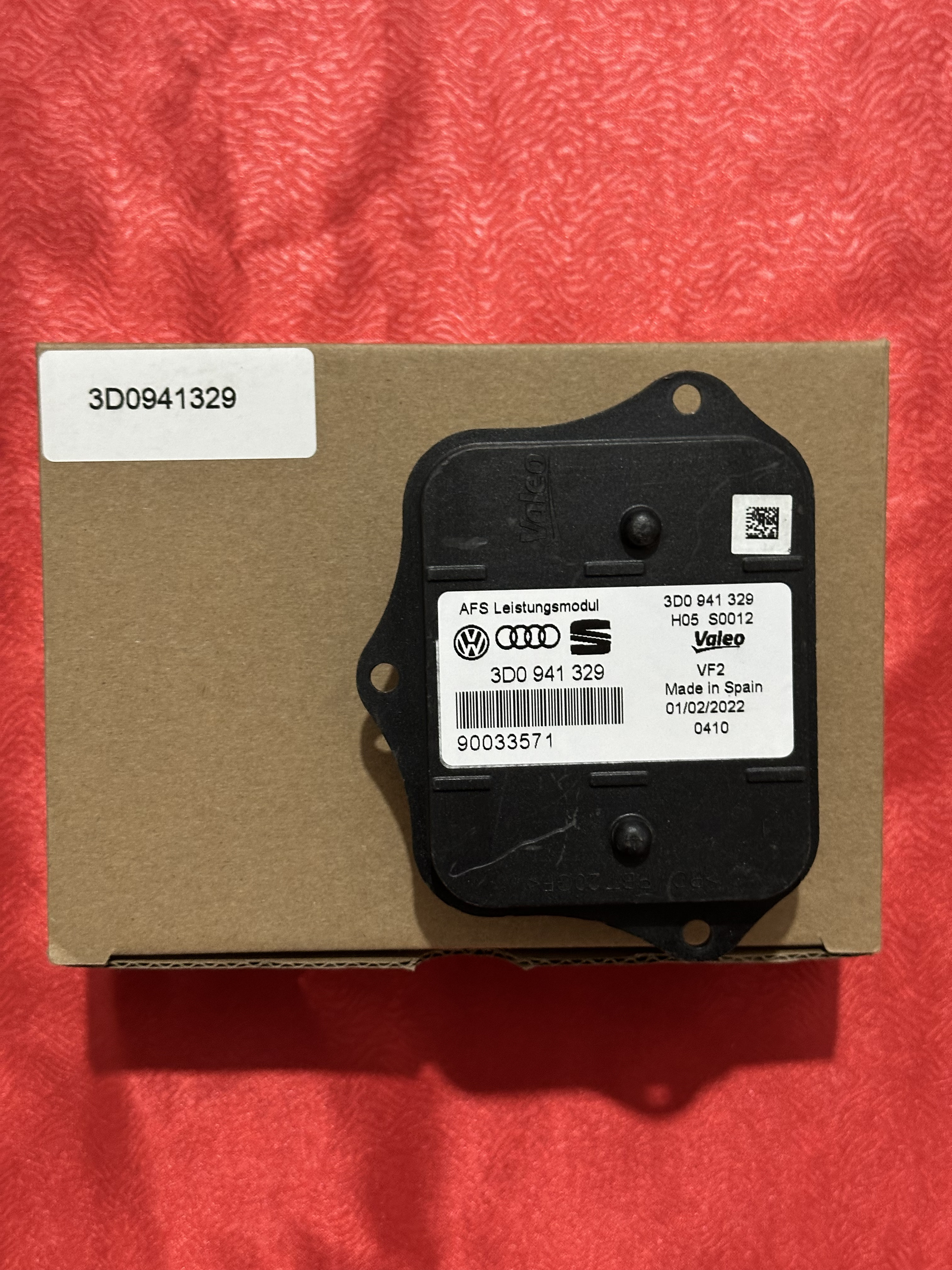 3D0941329 PASSAT B7 KODLU AFS BEYNİ